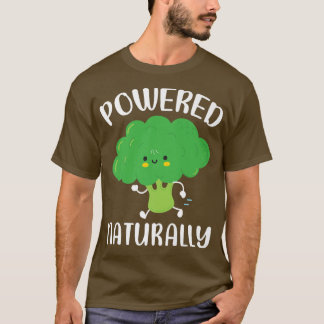 T-shirt Légumes végétariens naturels en poudre Brocc