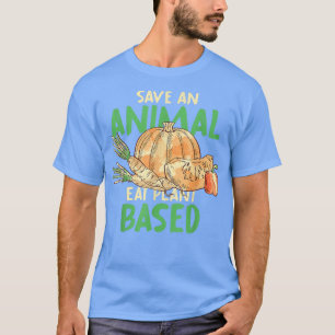 T-shirt Légumes Veggie Sauver Un Animal Manger Plante À Ba