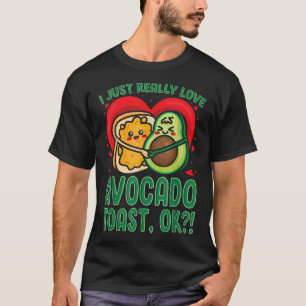T-shirt Légumes Veggie Vegetables Végétal Avocado Toast