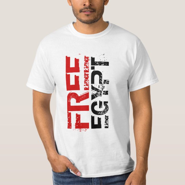 T-SHIRT L'EGYPTE LIBRE (Devant)
