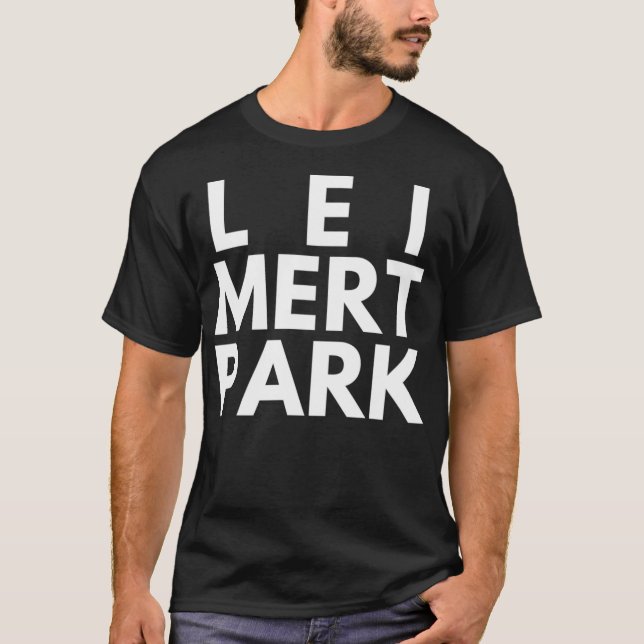 T-shirt Leimert Park Latitude et Longitude CA Los Angeles (Devant)