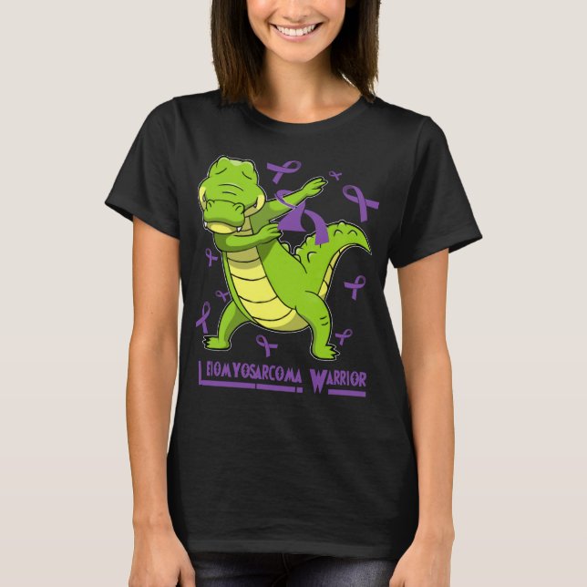 T-shirt leiomyosarcome alligator (Devant)