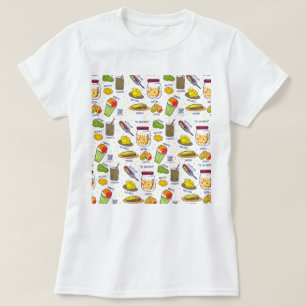 T-shirt L'El Salvador chemisette amuse-gueule pour femme,