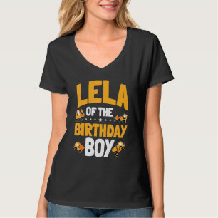 T-shirt Lela De L'Anniversaire Garçon Anniversaire Travail