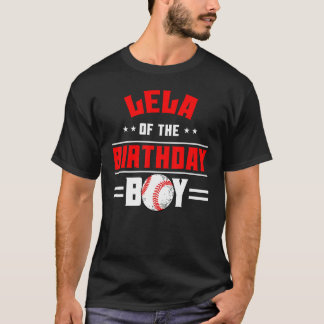 T-shirt Lela Of The Birthday Boy Baseball Thème Famille Bd