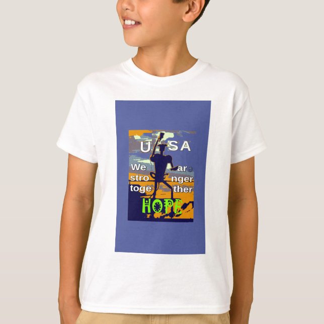 T-shirt L'élection américaine de 2016 Hillary Clinton espè (Devant)