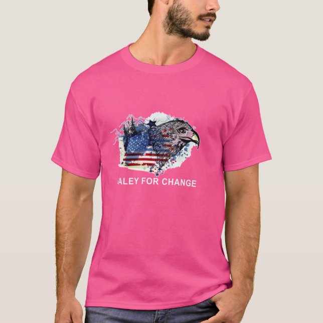 T-shirt L'élection de Haley For Change 2024 (Devant)