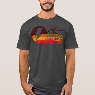 T-shirt L'électricité Vintage rétro vous tuera