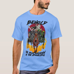 T-shirt L'élégance apocalyptique : La conception des quatr