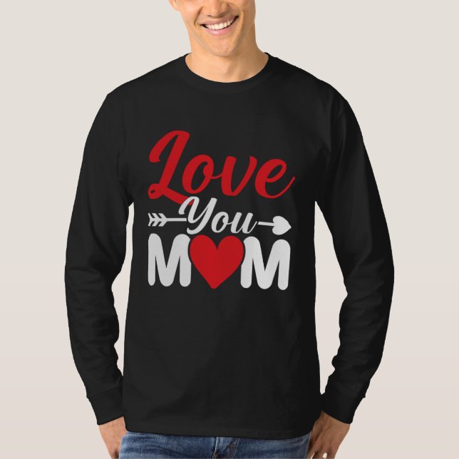 T-shirt L'élément de la vie est Mère  131 (Devant)
