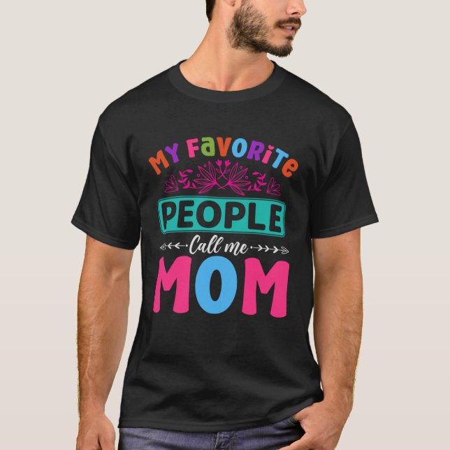 T-shirt L'Élément De La Vie Est Mère 249 (Devant)