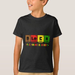 T-shirt L'élément premier Mois de l'histoire des Noirs Tab