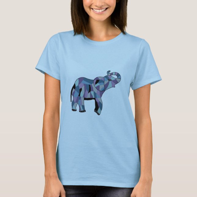 T-shirt L'éléphant chanceux (Devant)