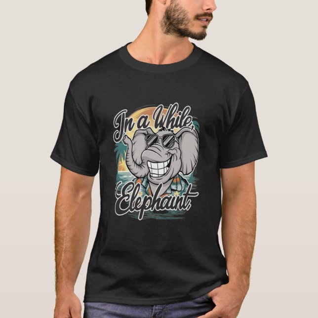 T-shirt L'Éléphant Fâcheux Tient Dans Un Éléphant (Devant)