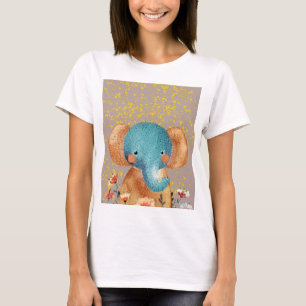 T-shirt L'éléphant gracieux dans la nature