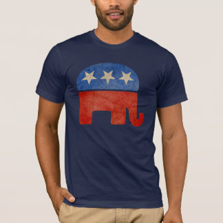 T-shirt L'éléphant républicain s'est fané