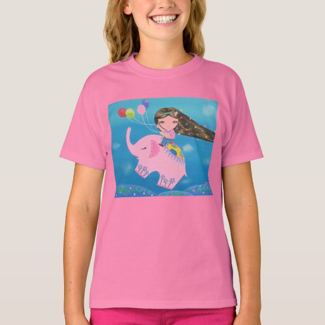 T-shirt L'Elephant Rider (Devant)