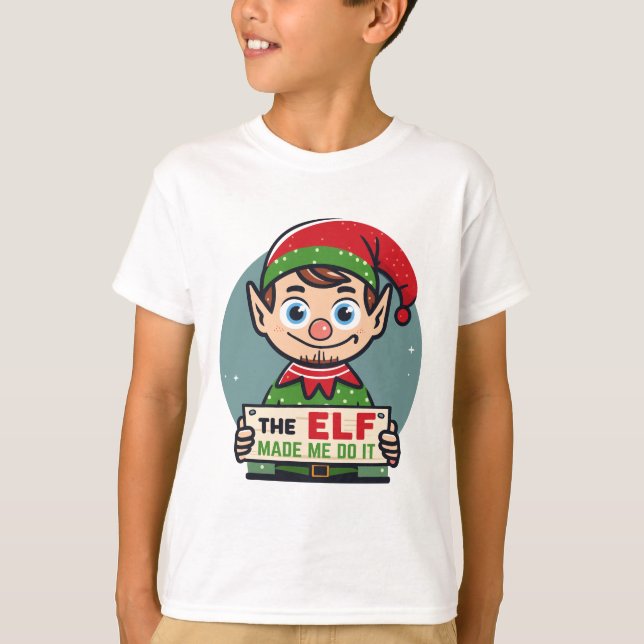 T-shirt L'ELF m'a fait le faire (Devant)