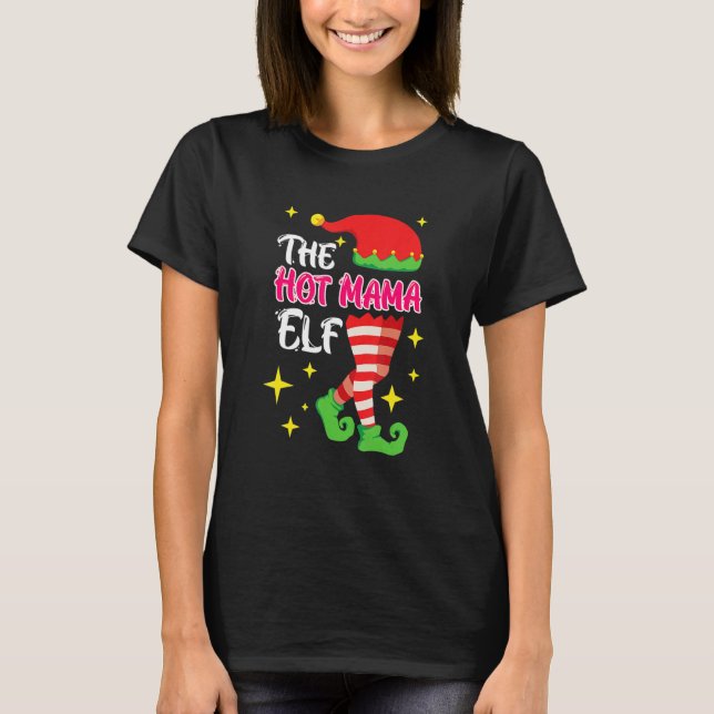 T-shirt L'Elf Maman Chaude Mère Elf (Devant)