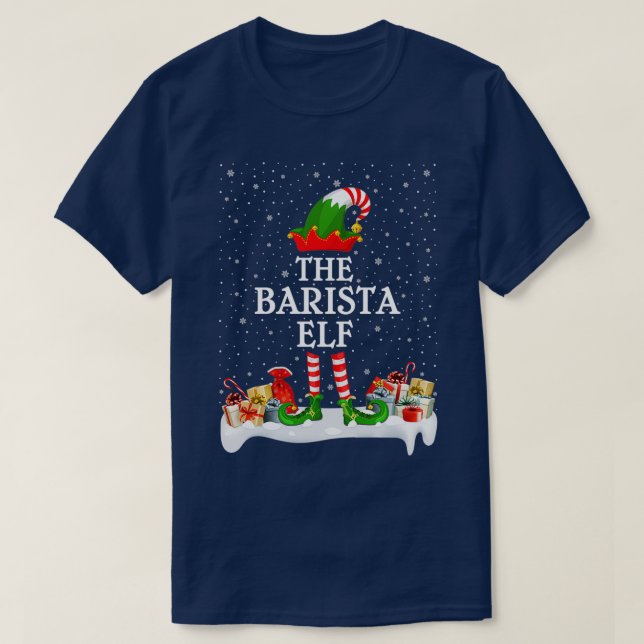 T-shirt L'Elfe Barista (Design devant)
