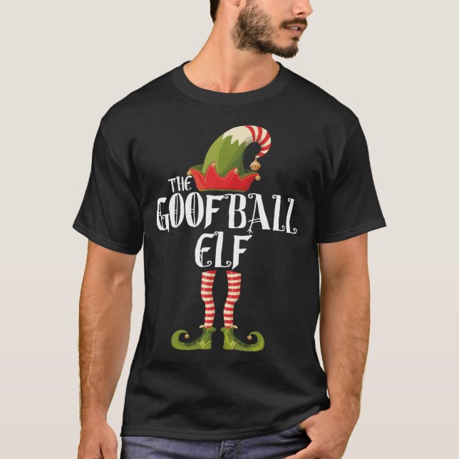 T-shirt l'elfe de la famille goofball correspondant à noël (Devant)