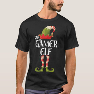 T-shirt l'elfe gamer famille elf correspondant noël