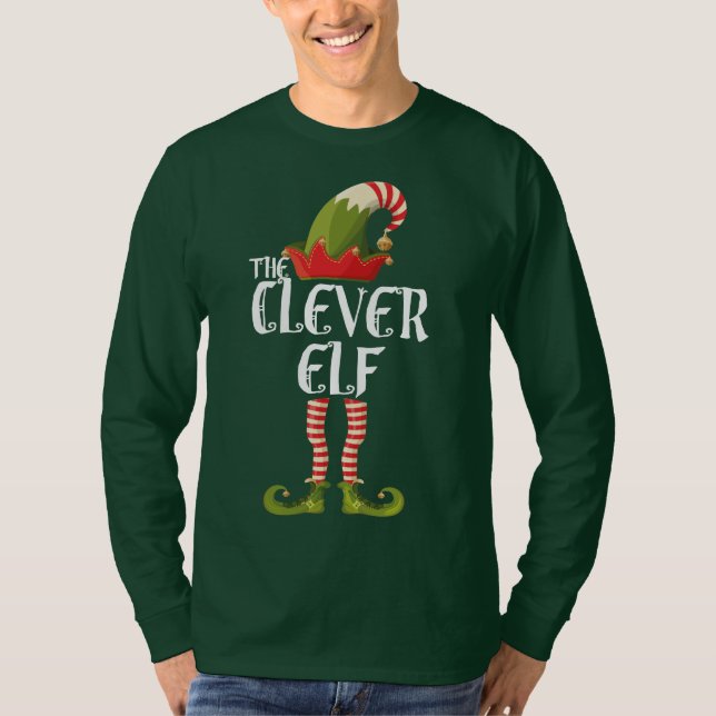T-shirt l'elfe intelligent (Devant)