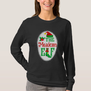 T-shirt L'elfe mexicain correspondant à l'elfe de Noël de 