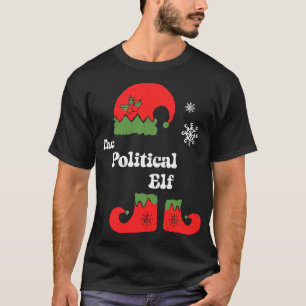 T-shirt L'Elfe politique Noël Elfe la famille Tee Matchin