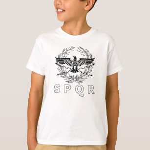 T-shirt L'emblème de l'empire romain SPQR