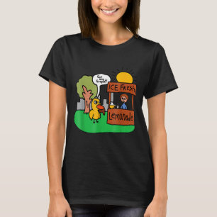 T-shirt Lémérite Fraîche De Glace A Des Raisins Canard Drô