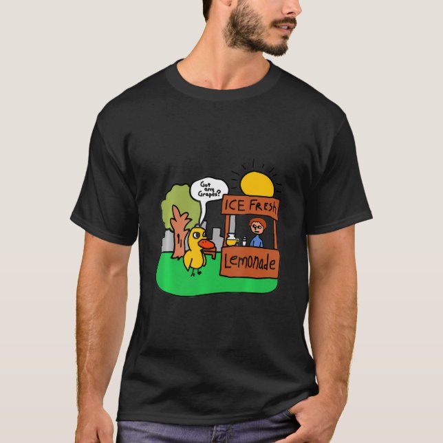 T-shirt Lémérite Frais De Glace A N'Importe Quel Raisin Ca (Devant)
