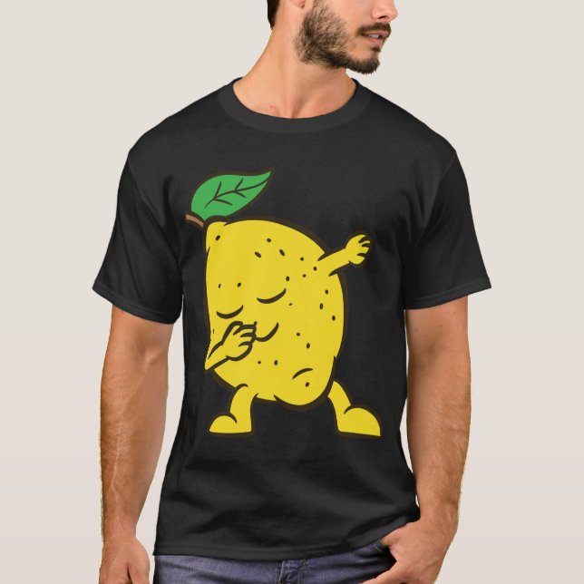 T-shirt Lemon Dabbing Lemon Fruit Love Lemons (Devant)