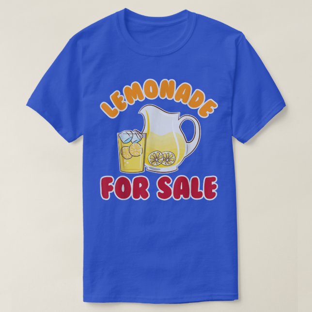 T-shirt Lemonade À Vendre Stand De Jus De Citronade Lover  (Design devant)