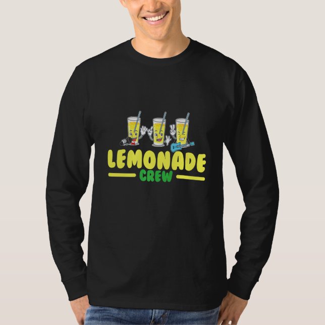 T-shirt Lemonade Crew Juice Stand Lemonade (Devant)