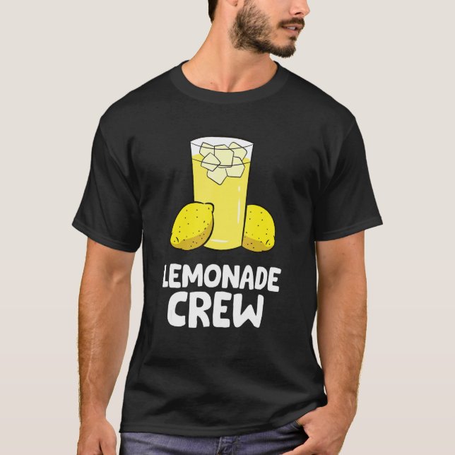 T-shirt Lemonade Crew Lemon Juice Lemonade (Devant)