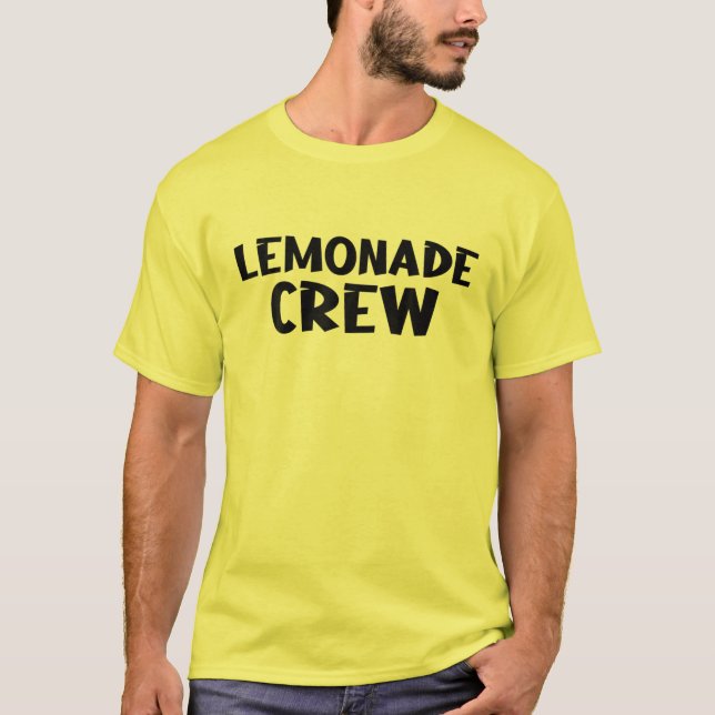 T-shirt Lemonade Crew Lemon Lover Fumy Pour Hommes Femmes  (Devant)