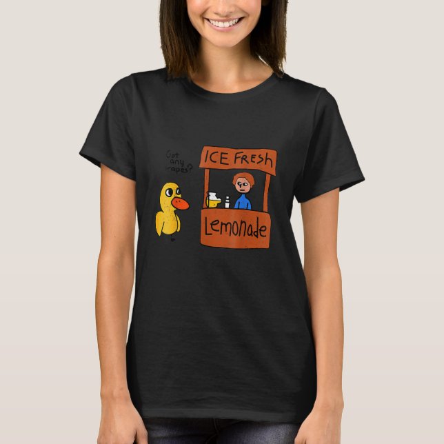 T-shirt Lemonade Fraîche De Glace A Des Raisins Canard 1 (Devant)