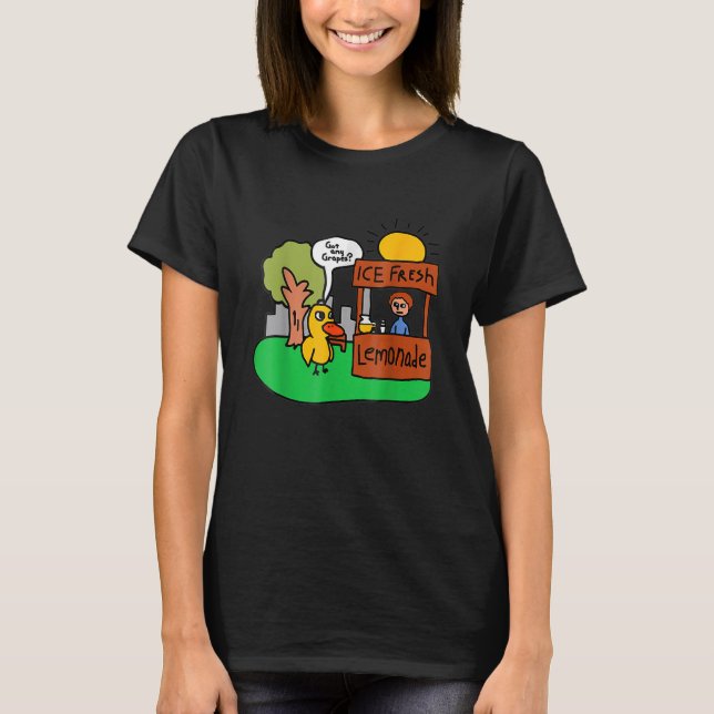 T-shirt Lémonade fraîche de glace a n'importe quel raisin  (Devant)