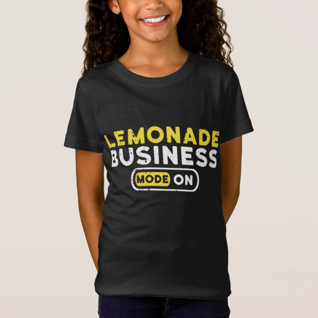 T-Shirt Lemonade Mode Entreprise Sur Fruit Été Jus De Citr (Devant)