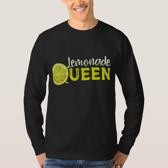 T-shirt Lemonade Queen Lemon Fruit Amateurs (Devant)
