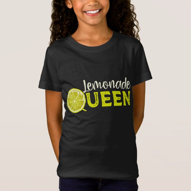 T-Shirt Lemonade Queen Lemon Fruit Amateurs (Devant)