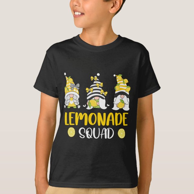 T-shirt Lemonade Squad été drôle Gnomes Lemon Fruit Lov (Devant)
