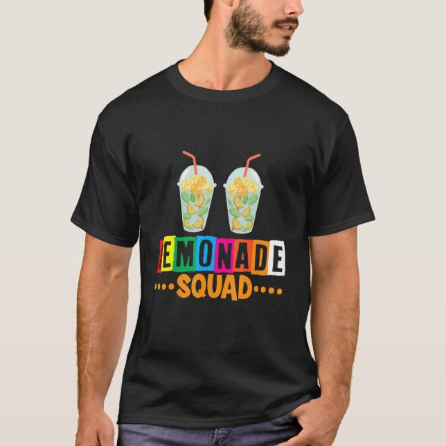 T-shirt Lemonade Squad Juice Stand Lemonade (Devant)