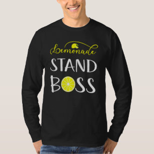 T-shirt Lemonade Stand Boss Ceo Lemon Crew Fun Entrepreneu