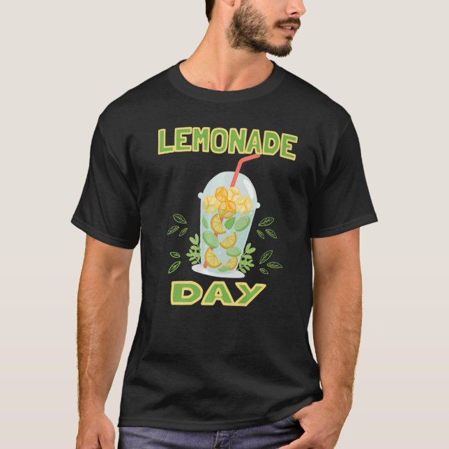 T-shirt Lemonade Stand Crew Security Boss Lemons Juice (Devant)