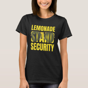T-shirt Lemonade Stand de sécurité jus de citron été Sungl