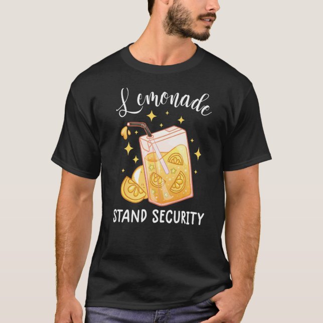 T-shirt Lemonade Stand de sécurité Jus de citron Lemonade  (Devant)