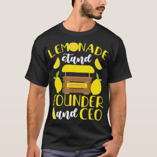 T-shirt Lemonade Stand Fondateur Et PDG