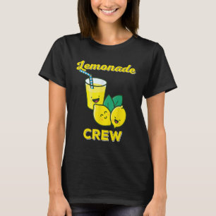 T-shirt Lémonade Stand Shirt Crew et Boss Lemon Juice Sum